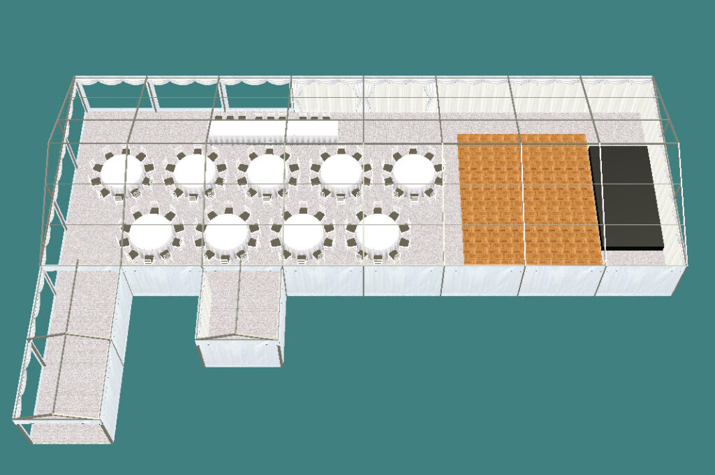 Studland Bay Layout with Furniture