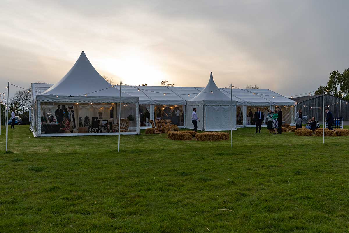 wilkswood venue with guests